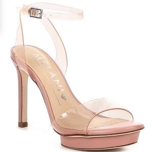 ANTONIO MELANI Pink Platform Heels
